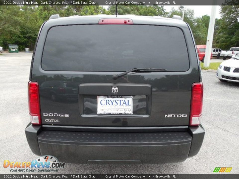 2011 Dodge Nitro Heat Dark Charcoal Pearl / Dark Slate Gray Photo #8