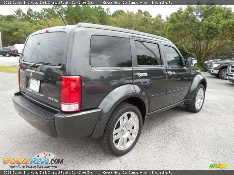 2011 Dodge Nitro Heat Dark Charcoal Pearl / Dark Slate Gray Photo #9