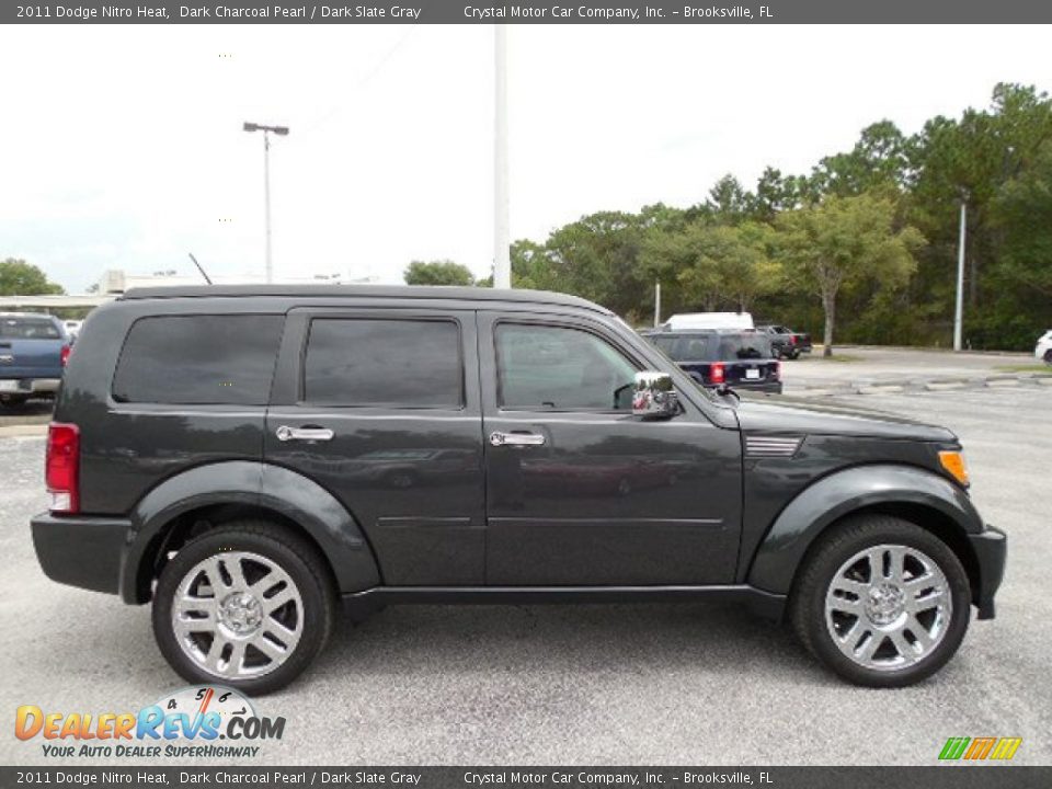 2011 Dodge Nitro Heat Dark Charcoal Pearl / Dark Slate Gray Photo #10