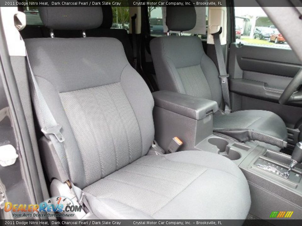 2011 Dodge Nitro Heat Dark Charcoal Pearl / Dark Slate Gray Photo #13