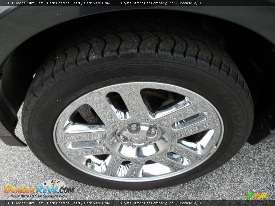 2011 Dodge Nitro Heat Dark Charcoal Pearl / Dark Slate Gray Photo #15