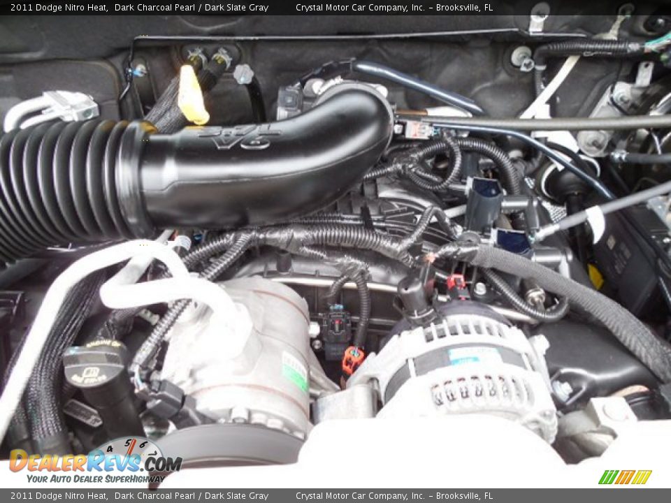 2011 Dodge Nitro Heat Dark Charcoal Pearl / Dark Slate Gray Photo #17