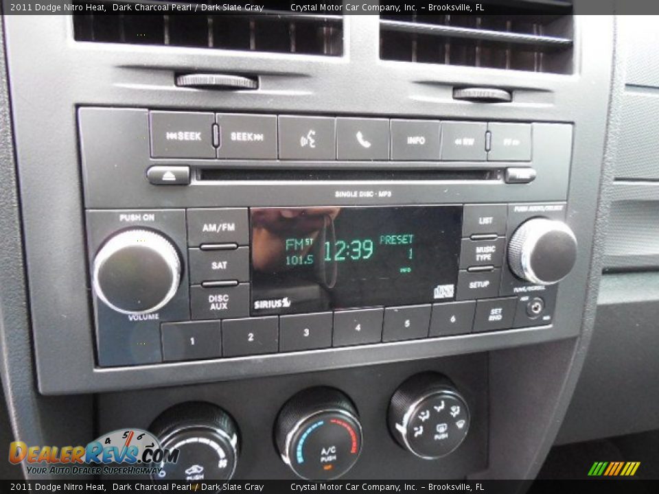 2011 Dodge Nitro Heat Dark Charcoal Pearl / Dark Slate Gray Photo #20