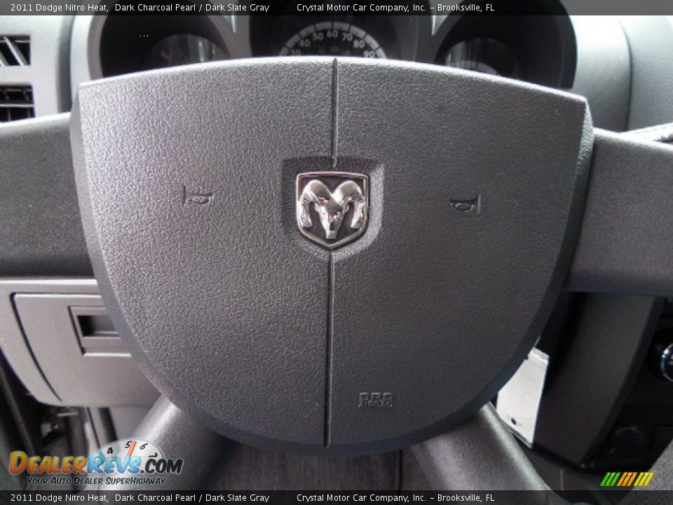 2011 Dodge Nitro Heat Dark Charcoal Pearl / Dark Slate Gray Photo #22