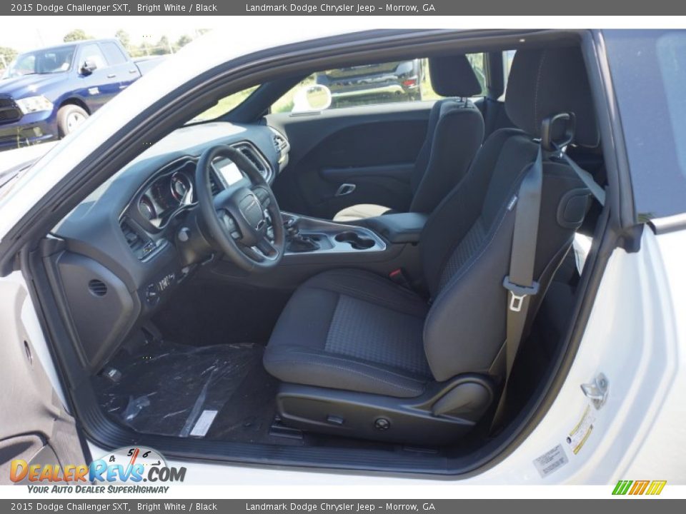 Front Seat of 2015 Dodge Challenger SXT Photo #6