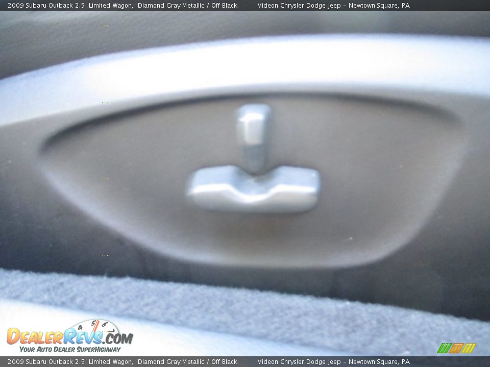 2009 Subaru Outback 2.5i Limited Wagon Diamond Gray Metallic / Off Black Photo #14