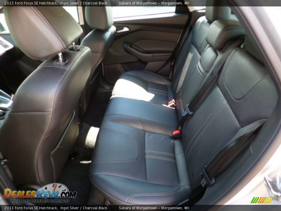 2013 Ford Focus SE Hatchback Ingot Silver / Charcoal Black Photo #6