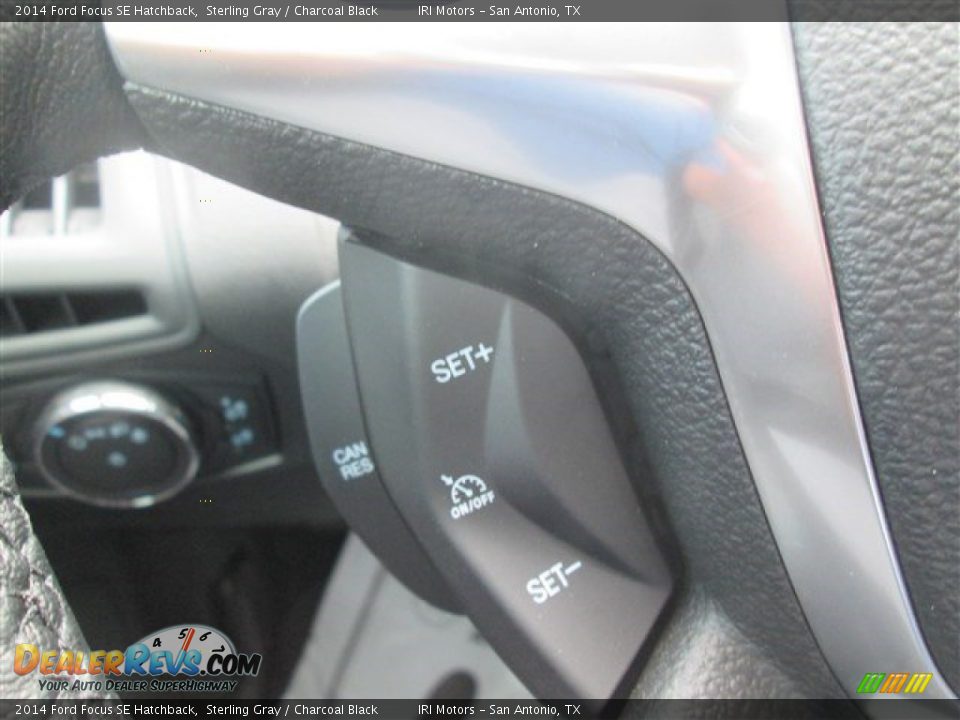 2014 Ford Focus SE Hatchback Sterling Gray / Charcoal Black Photo #21