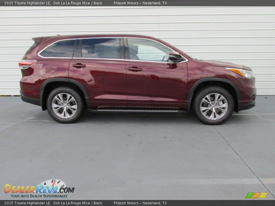 Ooh La La Rouge Mica 2015 Toyota Highlander LE Photo #3