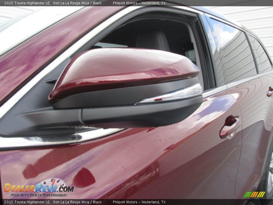 2015 Toyota Highlander LE Ooh La La Rouge Mica / Black Photo #13