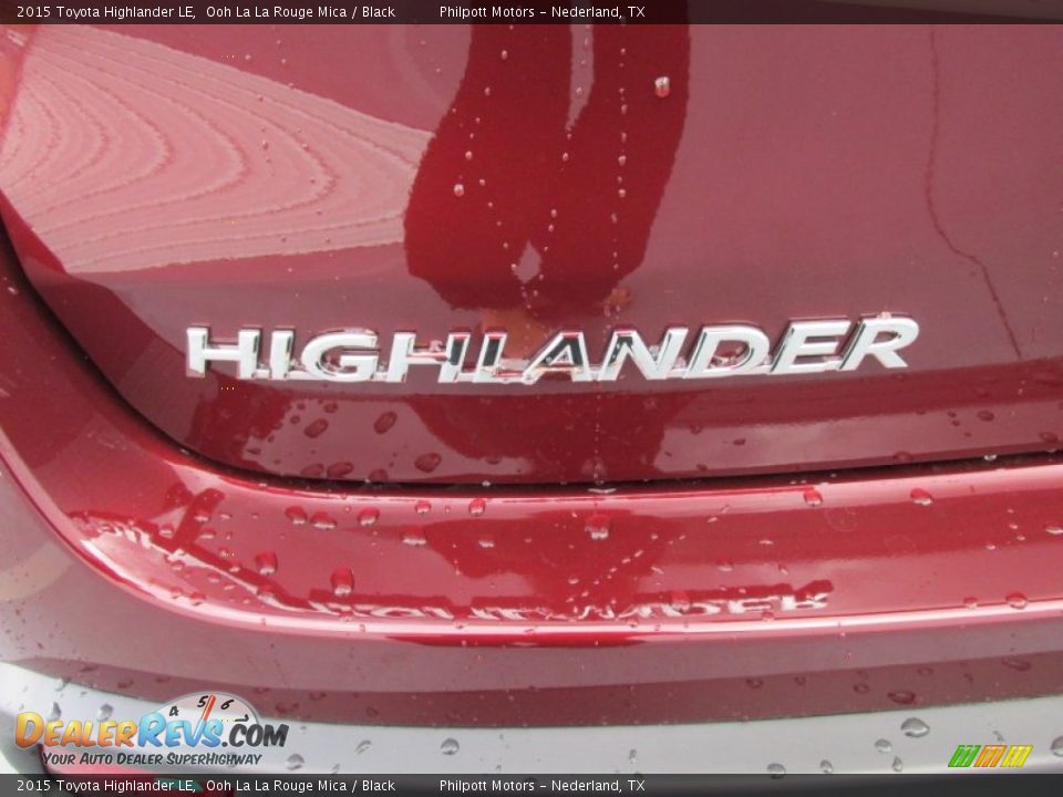 2015 Toyota Highlander LE Logo Photo #15