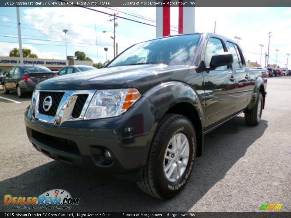 2015 Nissan Frontier SV Crew Cab 4x4 Night Armor / Steel Photo #3