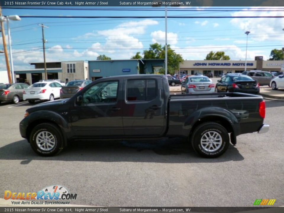 2015 Nissan Frontier SV Crew Cab 4x4 Night Armor / Steel Photo #4