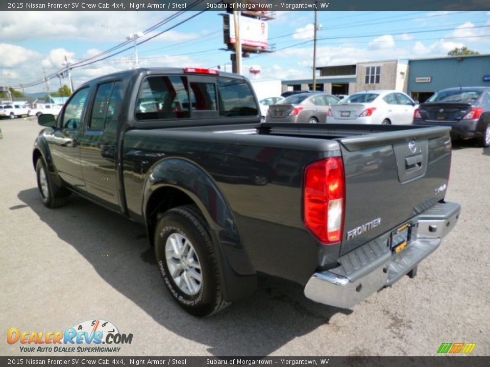 2015 Nissan Frontier SV Crew Cab 4x4 Night Armor / Steel Photo #5