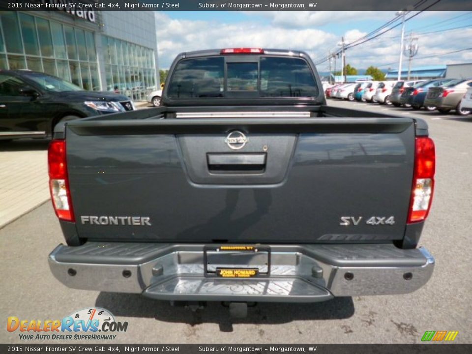 2015 Nissan Frontier SV Crew Cab 4x4 Night Armor / Steel Photo #6