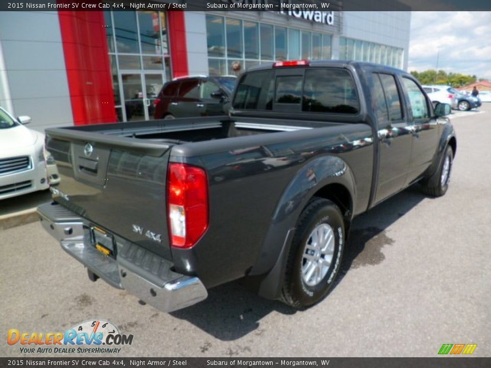 2015 Nissan Frontier SV Crew Cab 4x4 Night Armor / Steel Photo #7