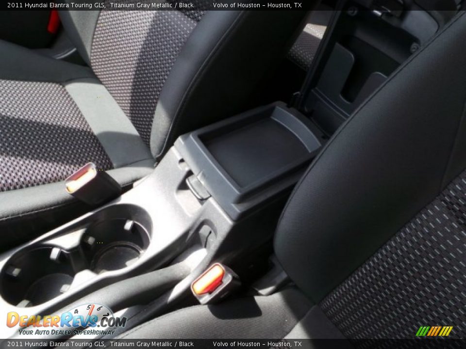 2011 Hyundai Elantra Touring GLS Titanium Gray Metallic / Black Photo #15