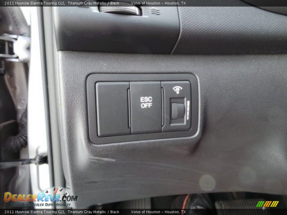 2011 Hyundai Elantra Touring GLS Titanium Gray Metallic / Black Photo #18