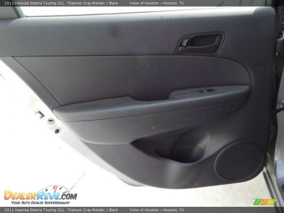 2011 Hyundai Elantra Touring GLS Titanium Gray Metallic / Black Photo #19