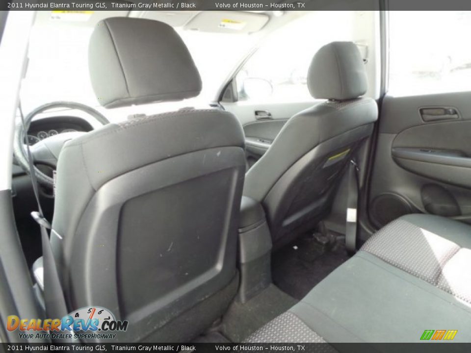 2011 Hyundai Elantra Touring GLS Titanium Gray Metallic / Black Photo #20
