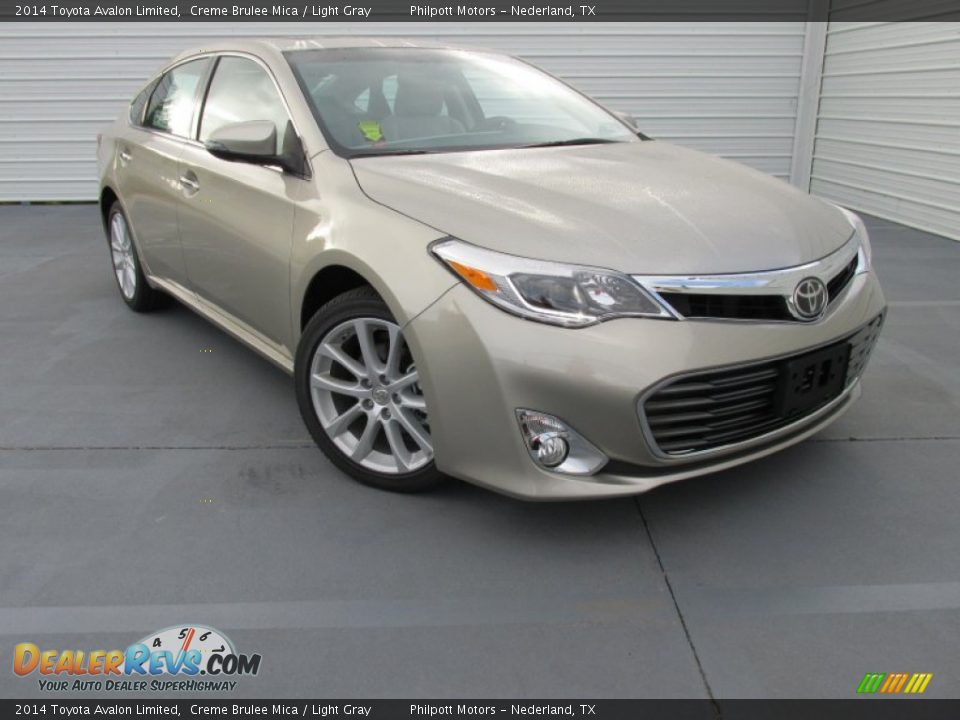 2014 Toyota Avalon Limited Creme Brulee Mica / Light Gray Photo #1