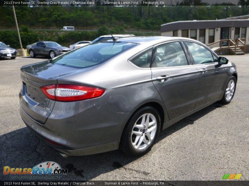 2013 Ford Fusion SE Sterling Gray Metallic / Charcoal Black Photo #2