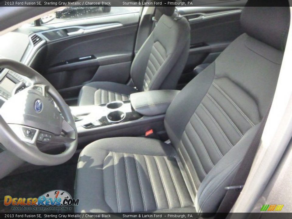 2013 Ford Fusion SE Sterling Gray Metallic / Charcoal Black Photo #8