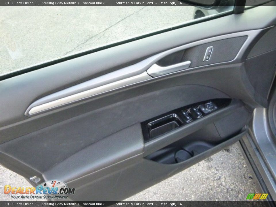 2013 Ford Fusion SE Sterling Gray Metallic / Charcoal Black Photo #11