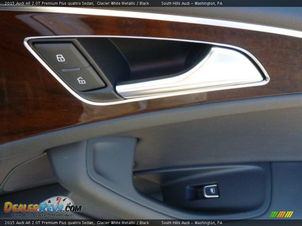 2015 Audi A6 2.0T Premium Plus quattro Sedan Glacier White Metallic / Black Photo #4