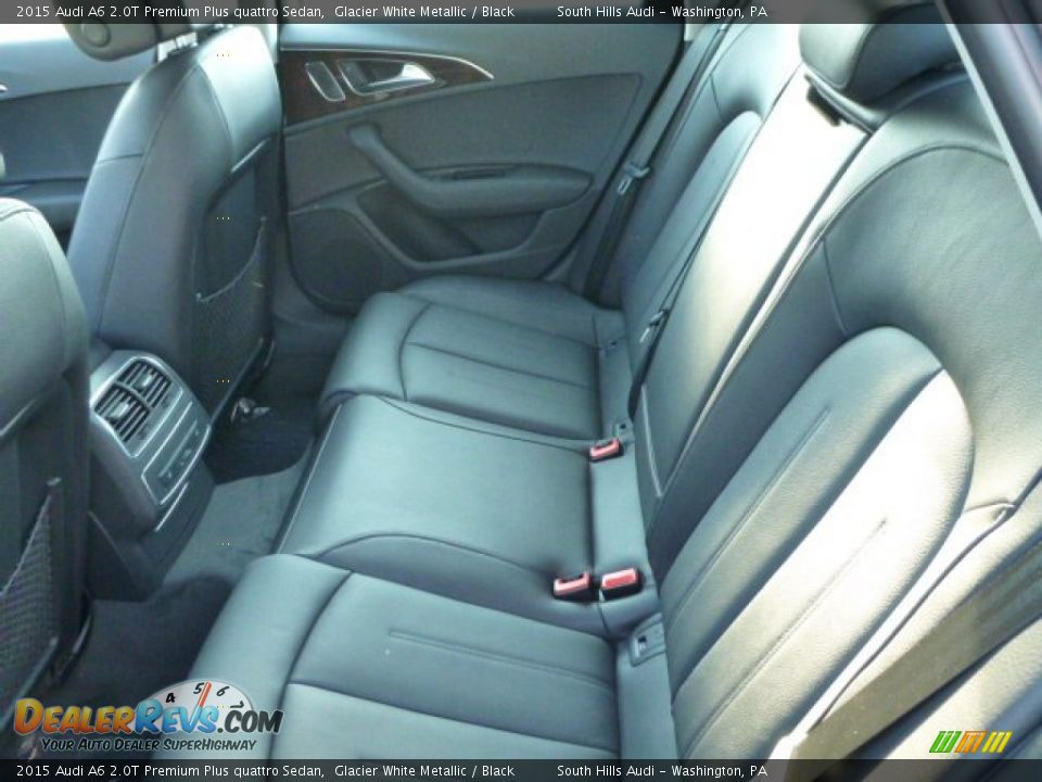 2015 Audi A6 2.0T Premium Plus quattro Sedan Glacier White Metallic / Black Photo #8
