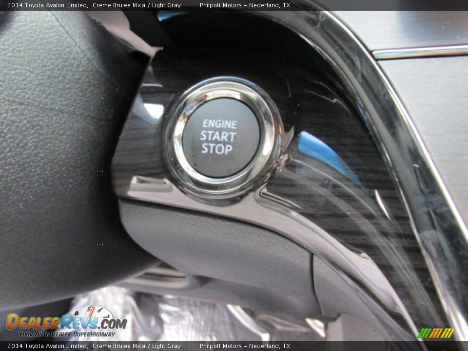 2014 Toyota Avalon Limited Creme Brulee Mica / Light Gray Photo #31