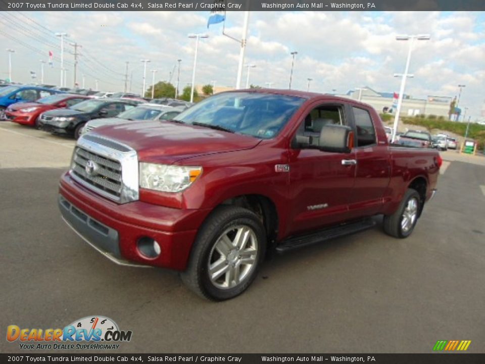 Front 3/4 View of 2007 Toyota Tundra Limited Double Cab 4x4 Photo #4