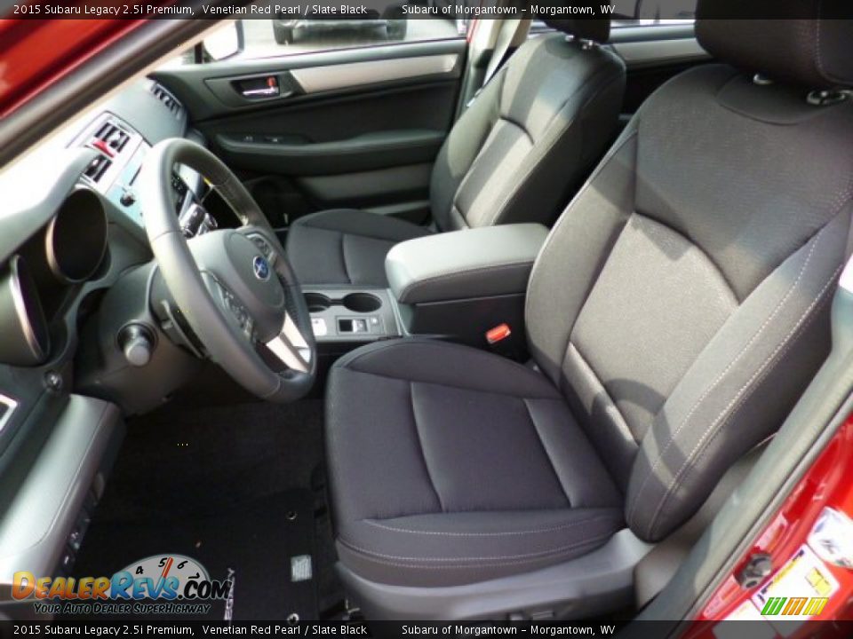 2015 Subaru Legacy 2.5i Premium Venetian Red Pearl / Slate Black Photo #14