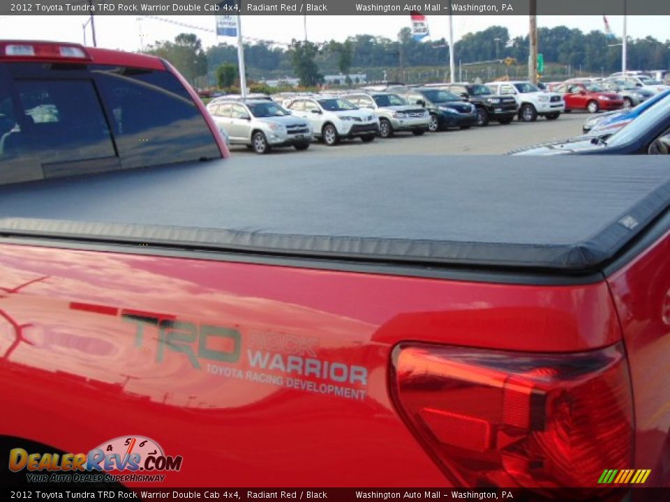 2012 Toyota Tundra TRD Rock Warrior Double Cab 4x4 Radiant Red / Black Photo #7