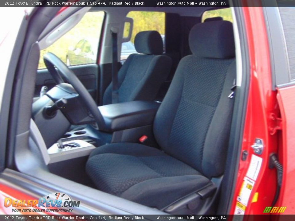 2012 Toyota Tundra TRD Rock Warrior Double Cab 4x4 Radiant Red / Black Photo #12