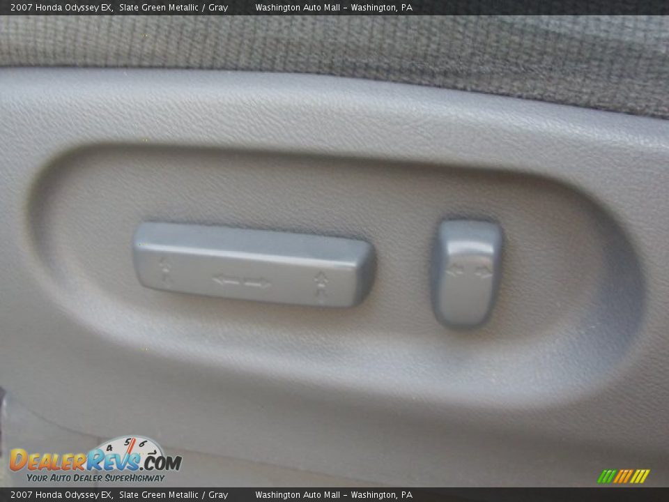 2007 Honda Odyssey EX Slate Green Metallic / Gray Photo #12