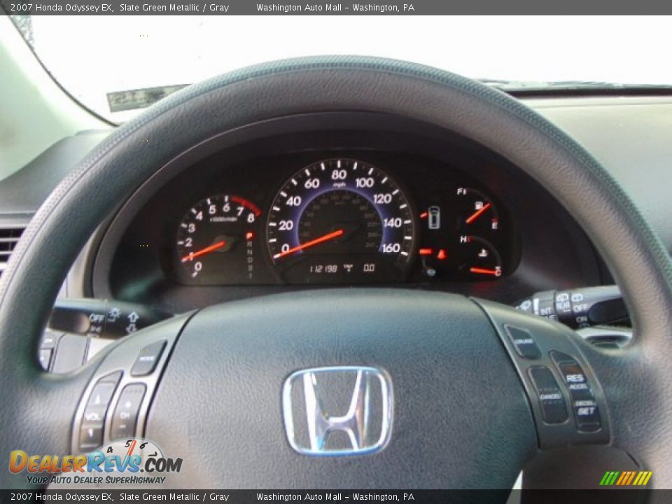 2007 Honda Odyssey EX Slate Green Metallic / Gray Photo #15