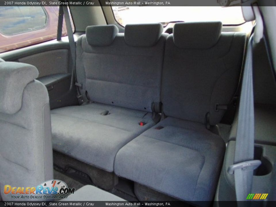 2007 Honda Odyssey EX Slate Green Metallic / Gray Photo #17