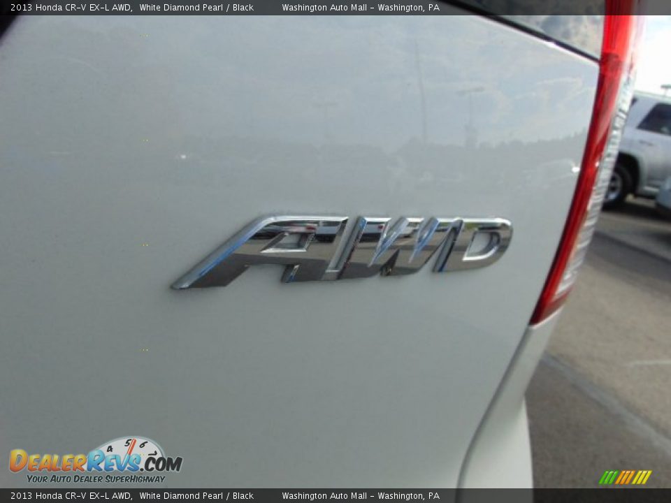 2013 Honda CR-V EX-L AWD White Diamond Pearl / Black Photo #8