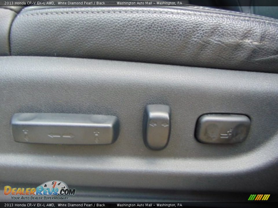 2013 Honda CR-V EX-L AWD White Diamond Pearl / Black Photo #12