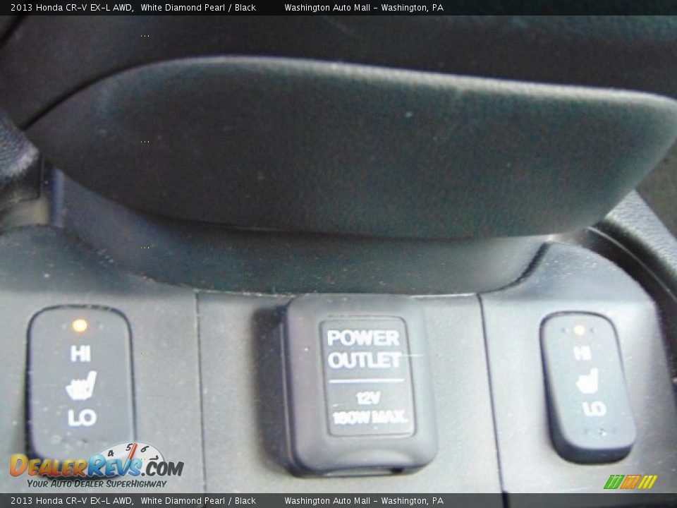 2013 Honda CR-V EX-L AWD White Diamond Pearl / Black Photo #16