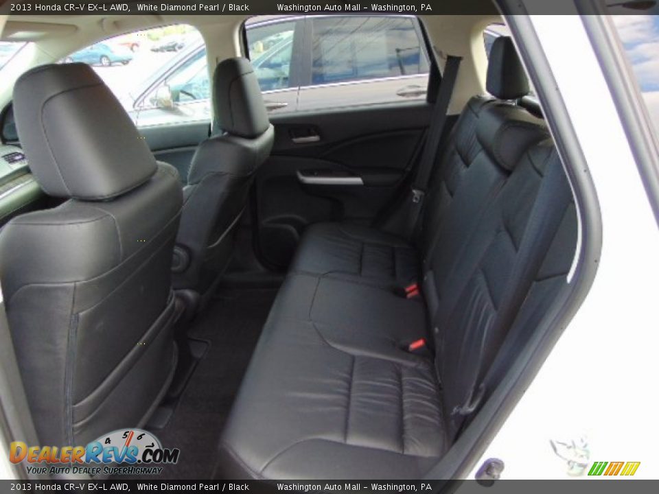 2013 Honda CR-V EX-L AWD White Diamond Pearl / Black Photo #17
