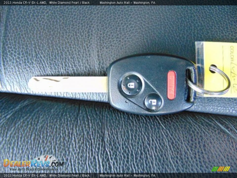 2013 Honda CR-V EX-L AWD White Diamond Pearl / Black Photo #18