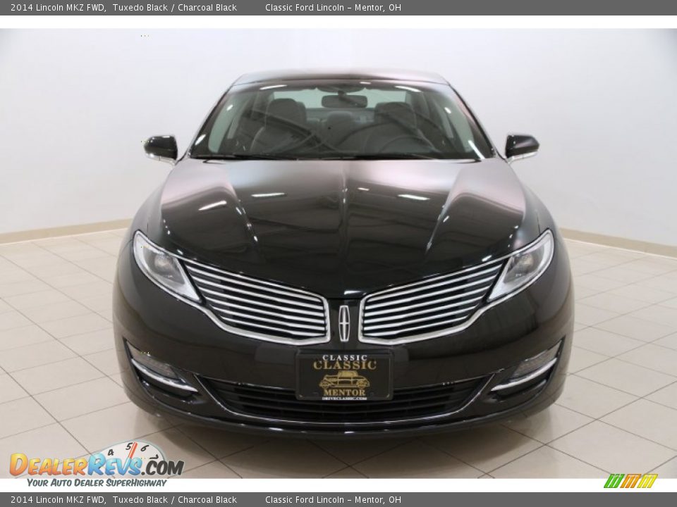2014 Lincoln MKZ FWD Tuxedo Black / Charcoal Black Photo #2