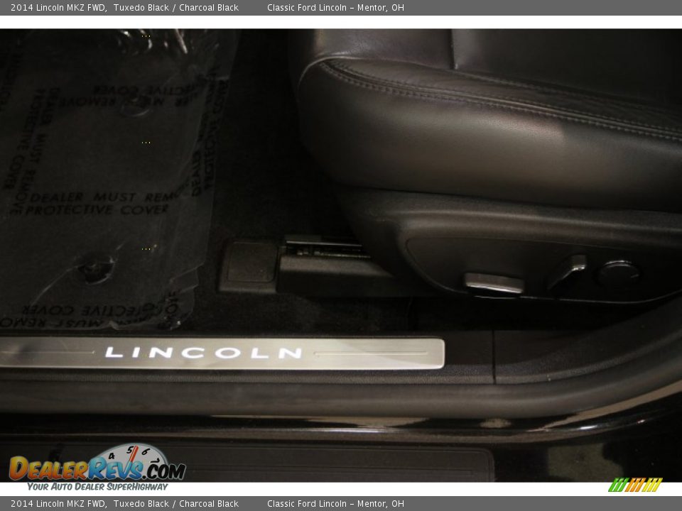 2014 Lincoln MKZ FWD Tuxedo Black / Charcoal Black Photo #7