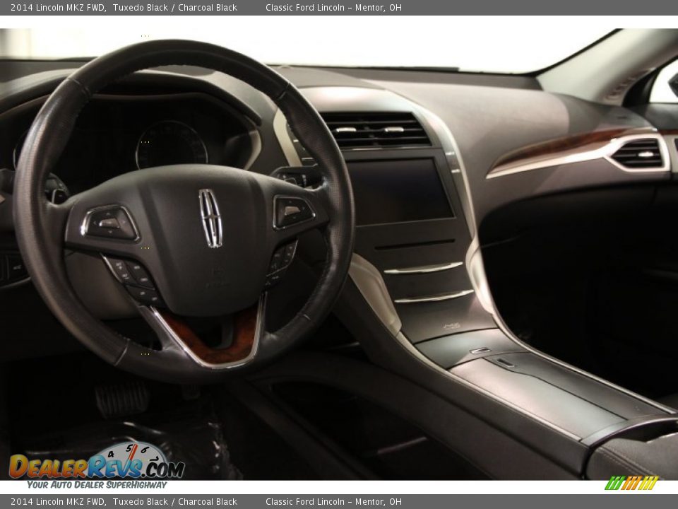 2014 Lincoln MKZ FWD Tuxedo Black / Charcoal Black Photo #8