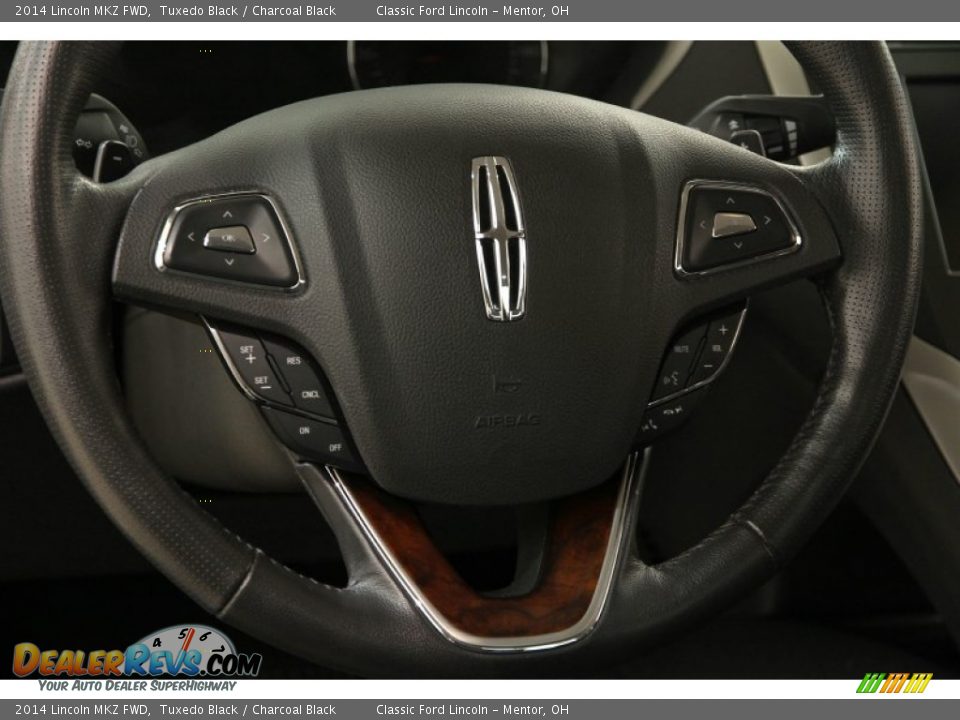 2014 Lincoln MKZ FWD Tuxedo Black / Charcoal Black Photo #9