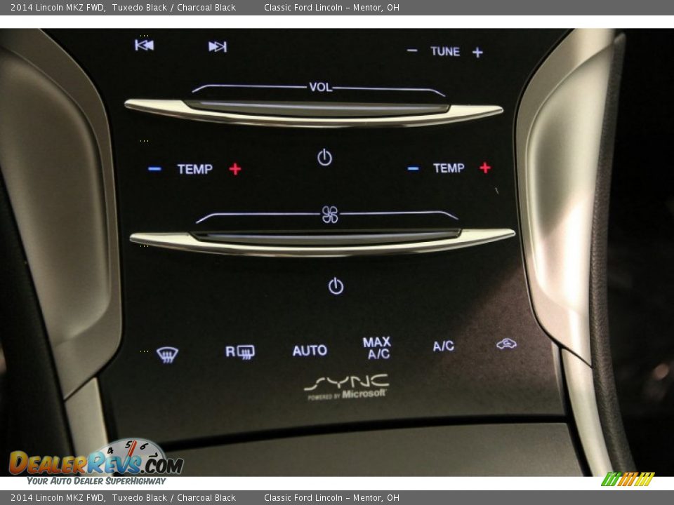 2014 Lincoln MKZ FWD Tuxedo Black / Charcoal Black Photo #27