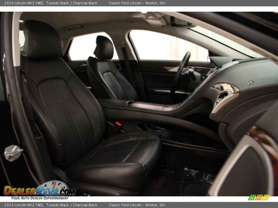 2014 Lincoln MKZ FWD Tuxedo Black / Charcoal Black Photo #31