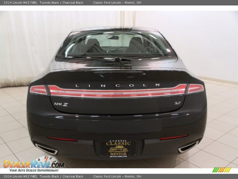 2014 Lincoln MKZ FWD Tuxedo Black / Charcoal Black Photo #35